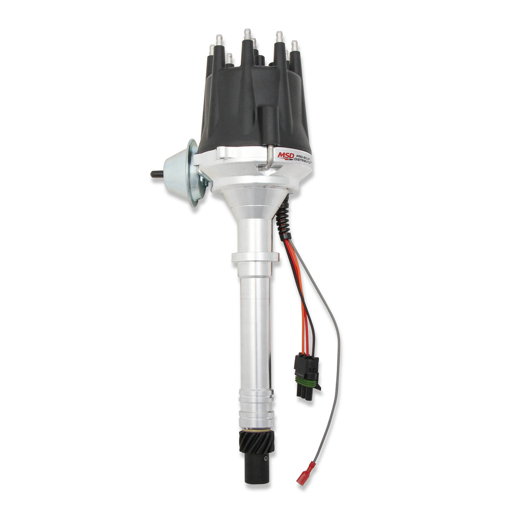 Chevy-V8-WInternal-Module-Distributor-And-Black-Cap