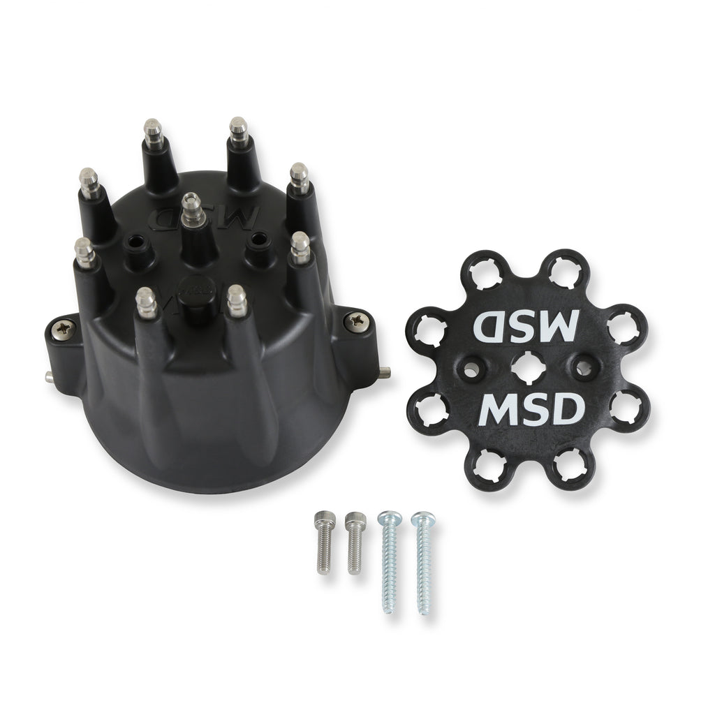 ChevyFordChrysler-V8-Distributor-Cap-Hei-Terminals-Spark-Plug-Wire-Retainer