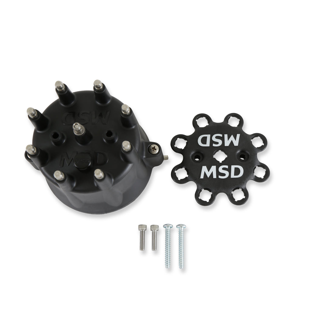 ChevyFordChrysler-V8-Distributor-Cap-Hei-Terminals-Spark-Plug-Wire-Retainer