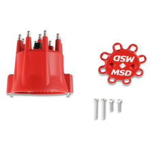 Load image into Gallery viewer, ChevyFordChrysler-V8-Distributor-Cap-Hei-Terminals-Spark-Plug-Wire-Retainer