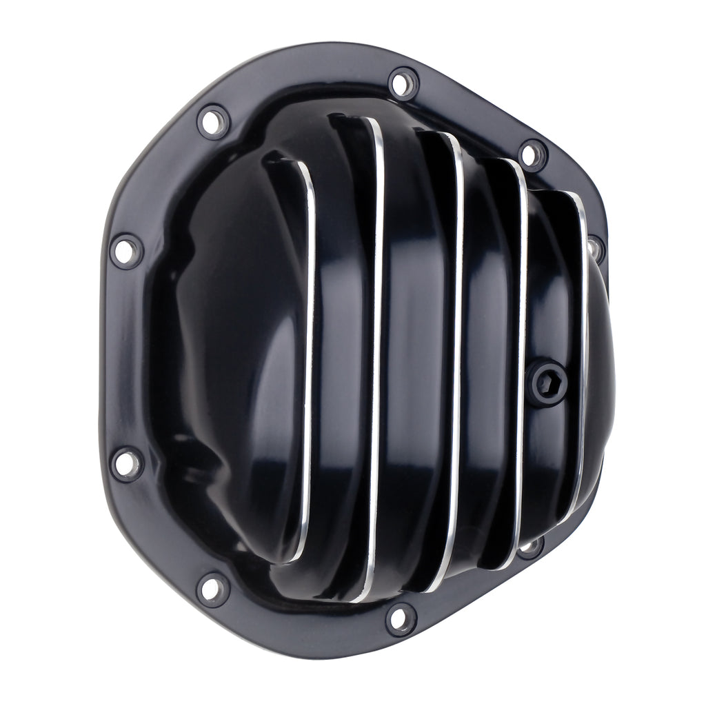 ChevyGmc-4Wd-Truck-WDana-44-Front;-Aluminum-Diff.-Cover-Black-WPolished-Fins