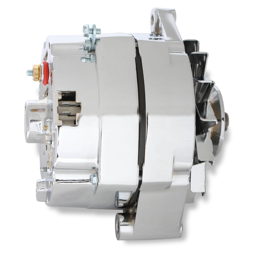 Chrome-Alternator-Early-Gm-Delco-80-Amp