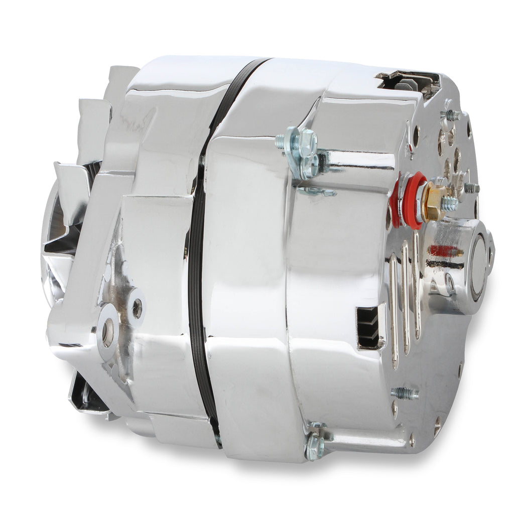 Chrome-Alternator-Early-Gm-Delco-80-Amp