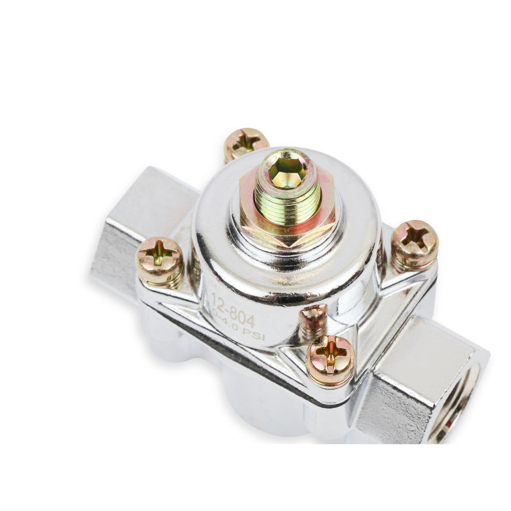 Chrome-Carbureted-Fuel-Pressure-Regulator