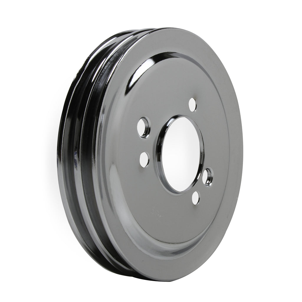 Chrome-Crankshaft-Pulley---Double-Groove