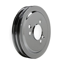 Load image into Gallery viewer, Chrome-Crankshaft-Pulley---Double-Groove