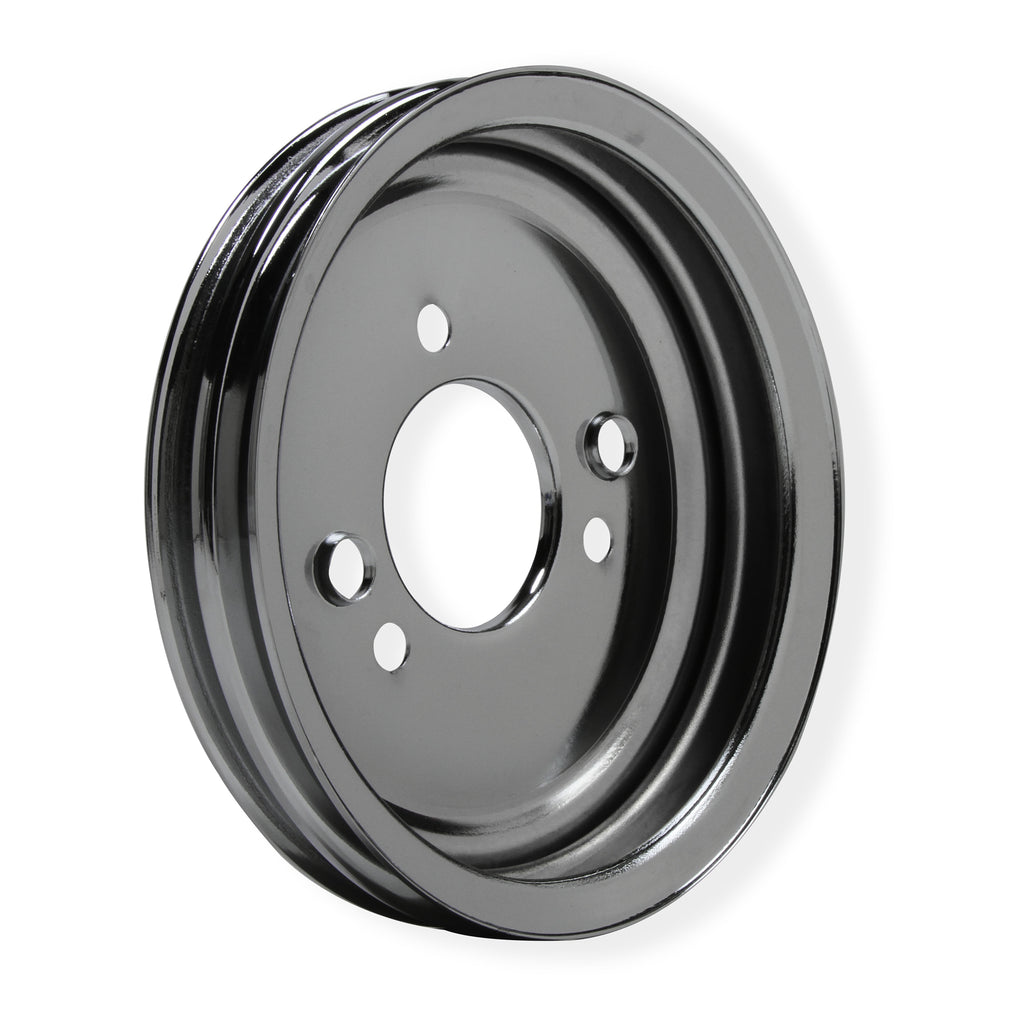 Chrome-Crankshaft-Pulley---Double-Groove