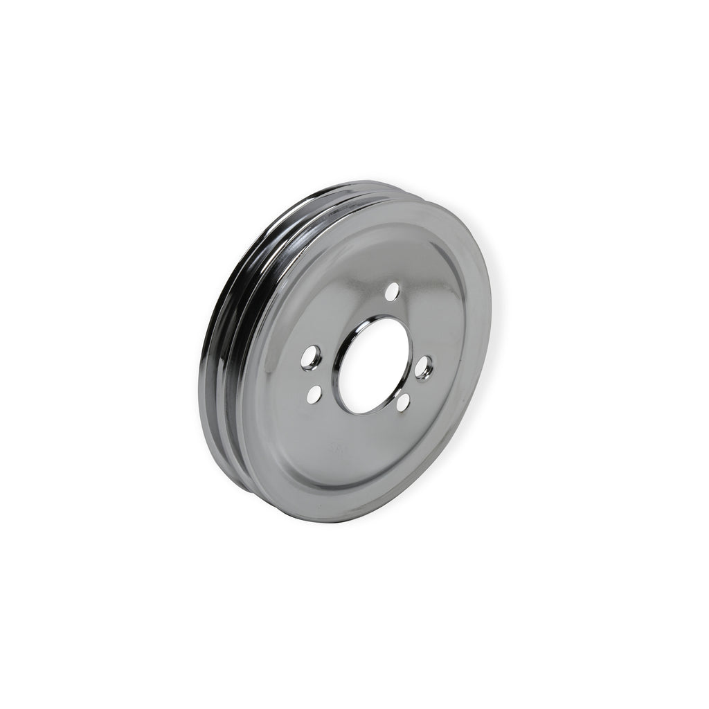 Chrome-Crankshaft-Pulley---Double-Groove