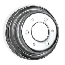 Load image into Gallery viewer, Chrome-Crankshaft-Pulley---Double-Groove