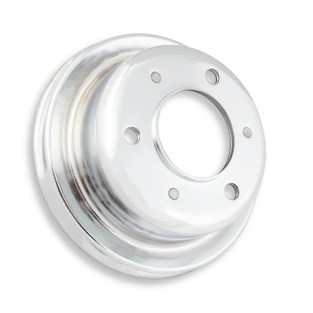 Chrome-Crankshaft-Pulley---Single-Groove