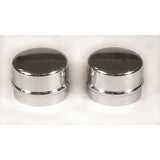 Mr. Gasket 2485MP  Chrome Dust Caps - 100 Piece Master Pack