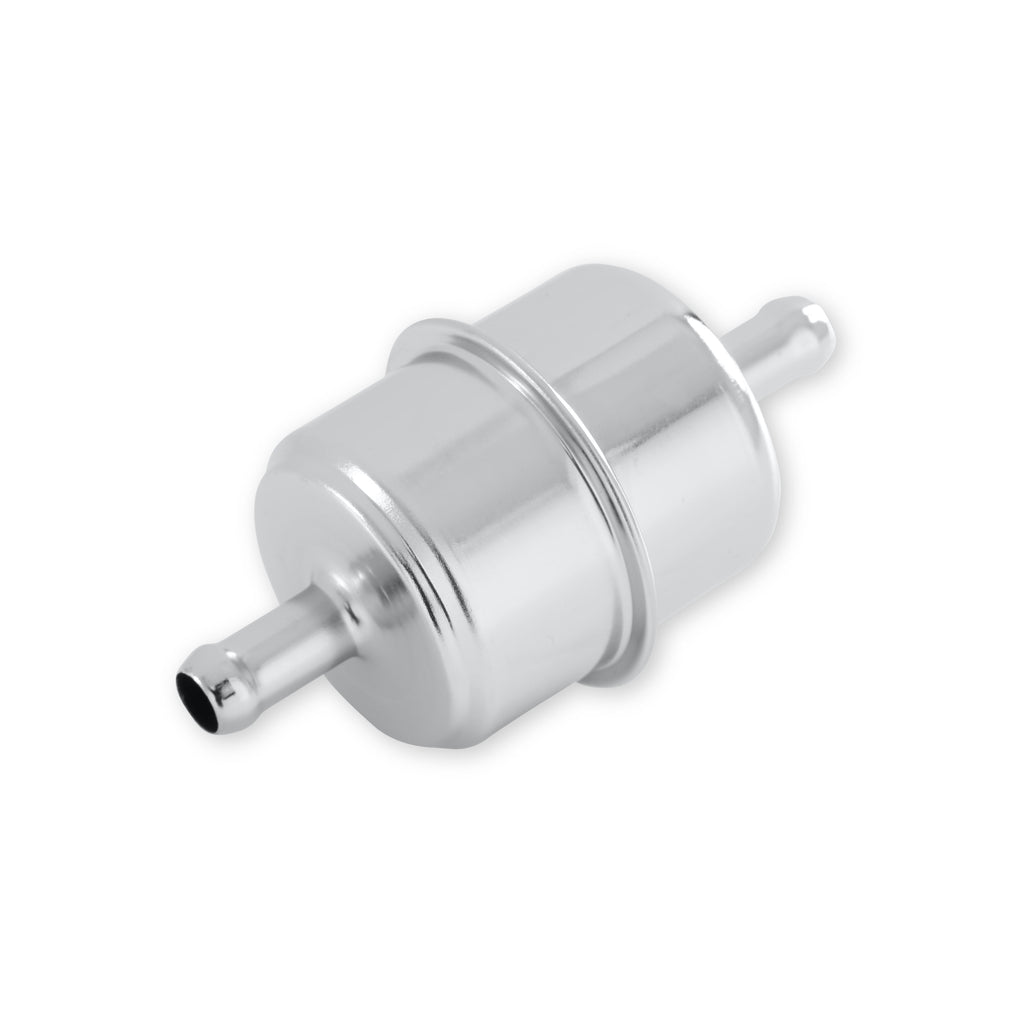 Chrome-Fuel-Filter---Fits-38-Inch-Hose