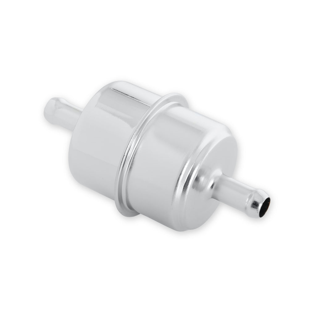 Chrome-Fuel-Filter---Fits-38-Inch-Hose
