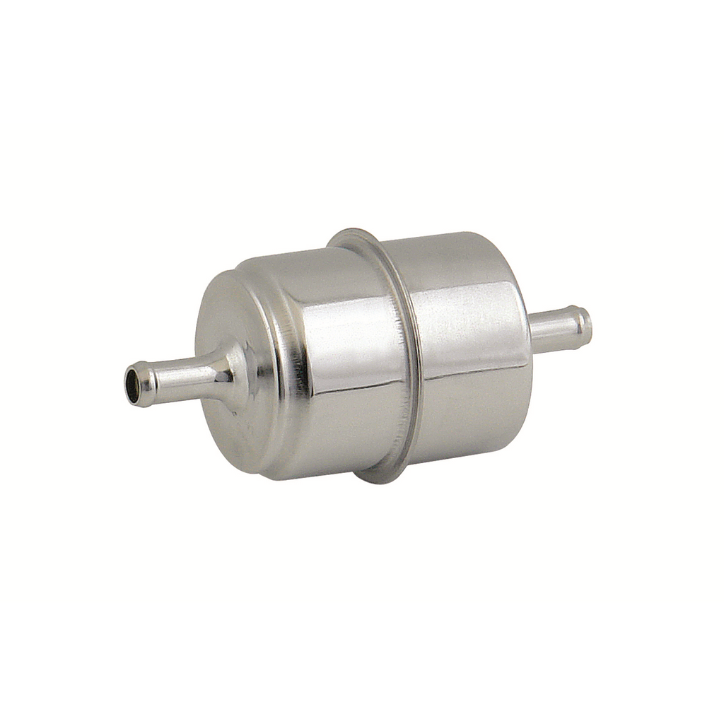 Chrome-Fuel-Filter---Fits-516-Inch-Hose