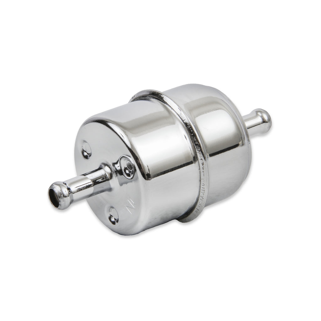 Chrome-Fuel-Filter---Fits-516-Inch-Hose
