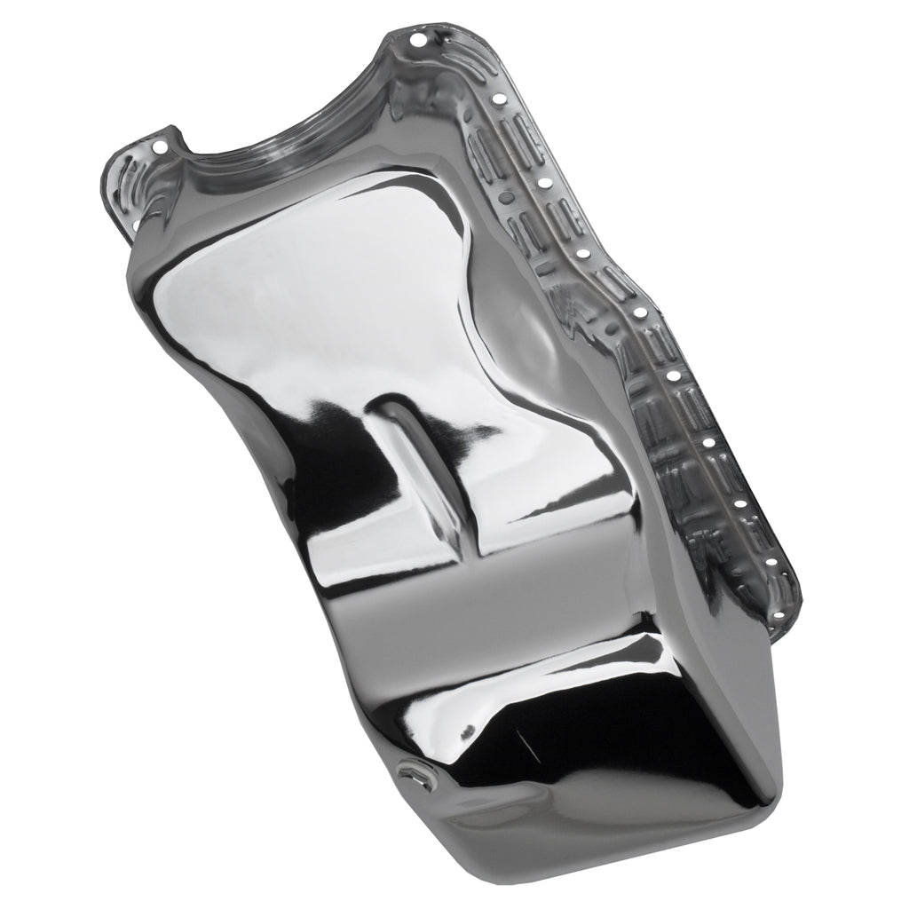 Chrome-Oem-Style-Oil-Pan--Ford-351W;-Stock-Capacity