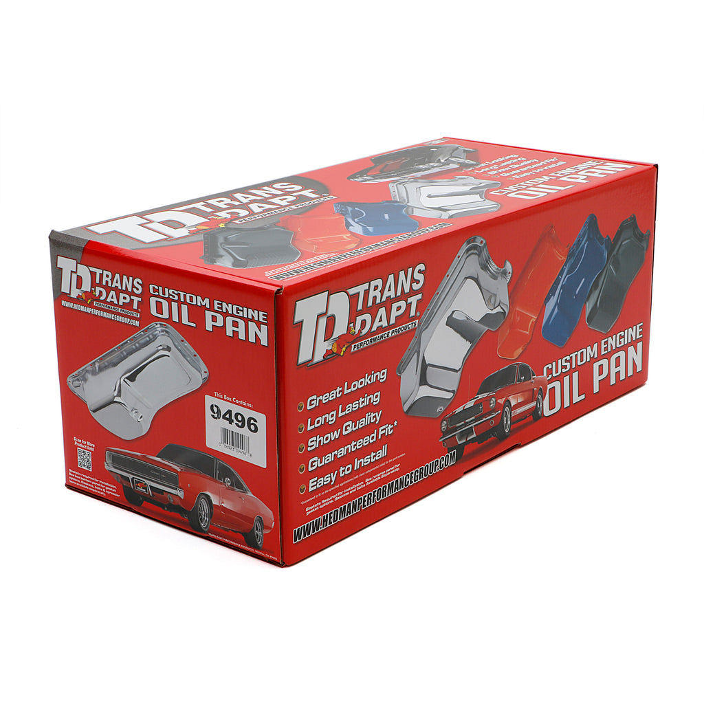 Chrome-Oem-Style-Oil-Pan--Mopar-361-440-B-And-Rb,-426-Hemi;-Stock-Capacity