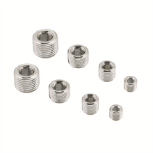 Load image into Gallery viewer, Chrome-Pipe-Plug-Set-8-Pc