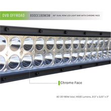 Load image into Gallery viewer, Chrome-Series-30In-Light-Bar-180W-FloodSpot-3W-Led
