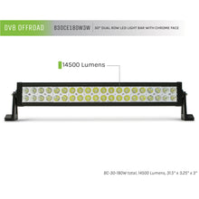 Load image into Gallery viewer, Chrome-Series-30In-Light-Bar-180W-FloodSpot-3W-Led