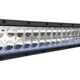 DV8 Offroad B30CE180W3W 30 in. Dual Row LED Light Bar; Chrome Face