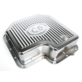 Trans-Dapt 9109 CHROME STEEL EXTRA CAPACITY TRANSMISSION PAN; FINNED; FORD C6
