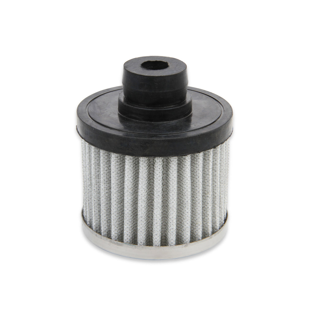 Chrome-Valve-Cover-Breather---Push-On-Style-Open-Element