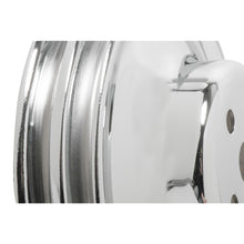 Load image into Gallery viewer, Chrome-Water-Pump-Pulley---Double-Groove