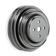 Load image into Gallery viewer, Chrome-Water-Pump-Pulley---Triple-Groove