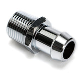 Trans-Dapt 9523 CHROMED ALUMINUM WATER PUMP HOSE FITTING