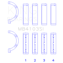 Load image into Gallery viewer, Chrysler-197-(Size-0.50Mm)-Main-Bearing-Set