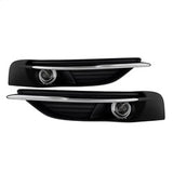 SPYDER 5080387 OEM Fog Light W/Universal Switch - Clear