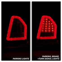 Load image into Gallery viewer, Chrysler-300-05-07-V2-Light-Bar-Led-Tail-Lights---Black-Alt-Yd-Chr305v2-Led-Bk
