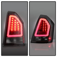 Load image into Gallery viewer, Chrysler-300-05-07-V2-Light-Bar-Led-Tail-Lights---Black-Alt-Yd-Chr305v2-Led-Bk