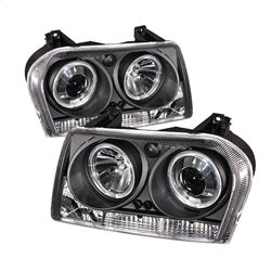 Chrysler-300-05-08-Projector-Headlights-Led-Halo-Led-Blk-(Not-Included)-Pro-Yd-C305-Hl-Bk