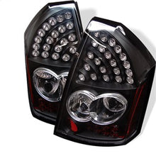 Load image into Gallery viewer, Chrysler-300C-05-07-Led-Tail-Lights-Black-Alt-Yd-C305-Led-Bk