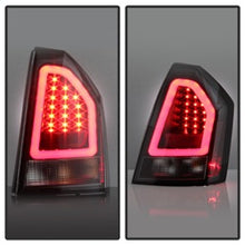 Load image into Gallery viewer, Chrysler-300C-05-07-V2-Light-Bar-Led-Tail-Lights---Black-Alt-Yd-C305v2-Led-Bk