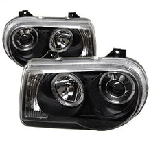 Load image into Gallery viewer, Chrysler-300C-05-10-Projector-Headlights-Led-Halo-Led-Blk-(Not-Included)-Pro-Yd-C300c-Hl-Bk