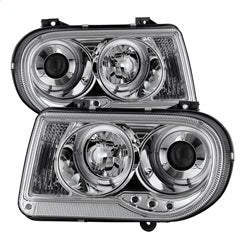 Chrysler-300C-05-10-Projector-Headlights-Led-Halo-Led-Chrm-(Not-Included)-Pro-Yd-C300c-Hl-C