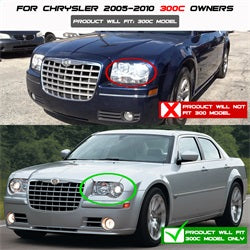 Chrysler-300C-05-10-Projector-Headlights-Led-Halo-Led-Smke-(Not-Included)-Pro-Yd-C300c-Hl-Sm