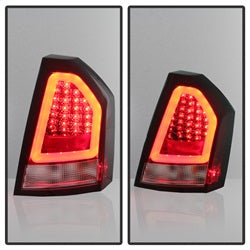 Chrysler-300C-08-10-V2-Light-Bar-Led-Tail-Lights---Red-Clear-Alt-Yd-C308v2-Led-Rc
