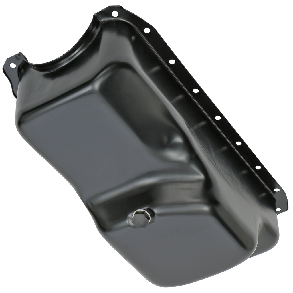 Chrysler-360-(71-80)-Steel-Engine-Oil-Pan--Black-Finish