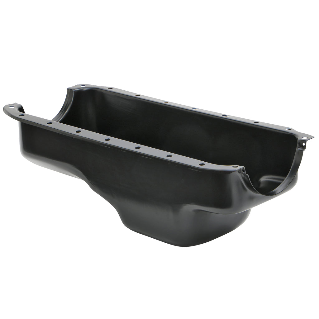 Chrysler-360-(71-80)-Steel-Engine-Oil-Pan--Black-Finish