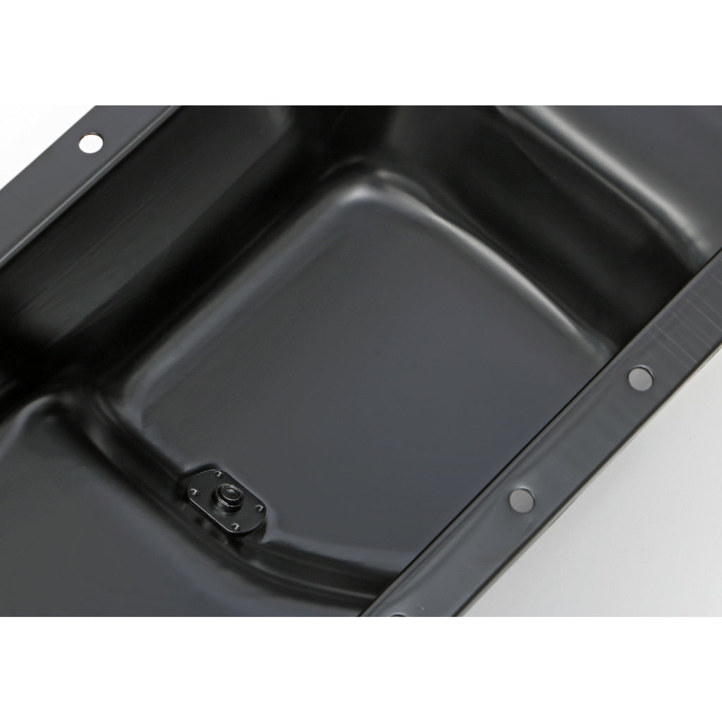 Chrysler-360-(71-80)-Steel-Engine-Oil-Pan--Black-Finish