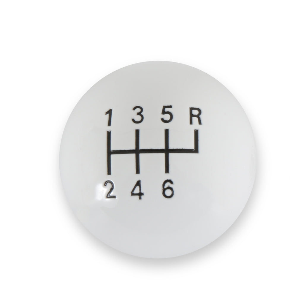 Classic-6-Speed-Shift-Knob-White-(38-16)
