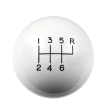 Load image into Gallery viewer, Classic-6-Speed-Shift-Knob-White-(38-16)