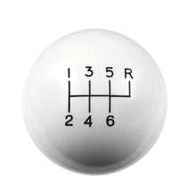Load image into Gallery viewer, Classic-6-Speed-Shift-Knob-White-(38-16)