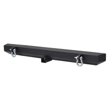 Load image into Gallery viewer, Classic-Rear-Bumper-W-D-Ringss--2-Inch-Receiver-Black