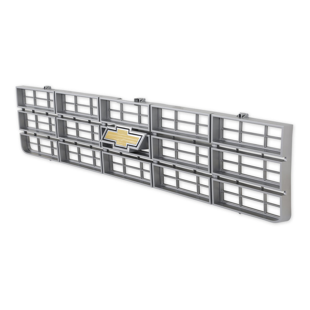 Classic-Trucks-CK-Chevy-Grille---W-Bowtie---Argent-Grey