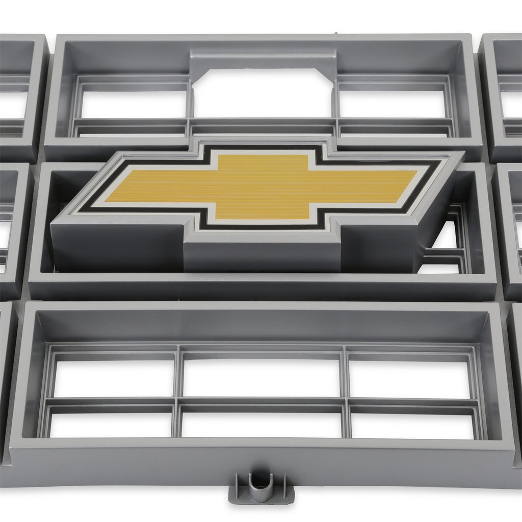 Classic-Trucks-CK-Chevy-Grille---W-Bowtie---Argent-Grey